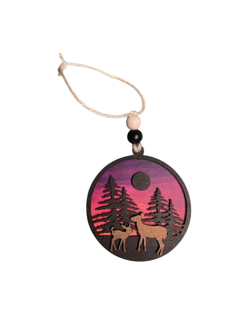 Adirondack Forest Inspired Christmas Ornaments