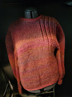 Orange Variegated Sweater