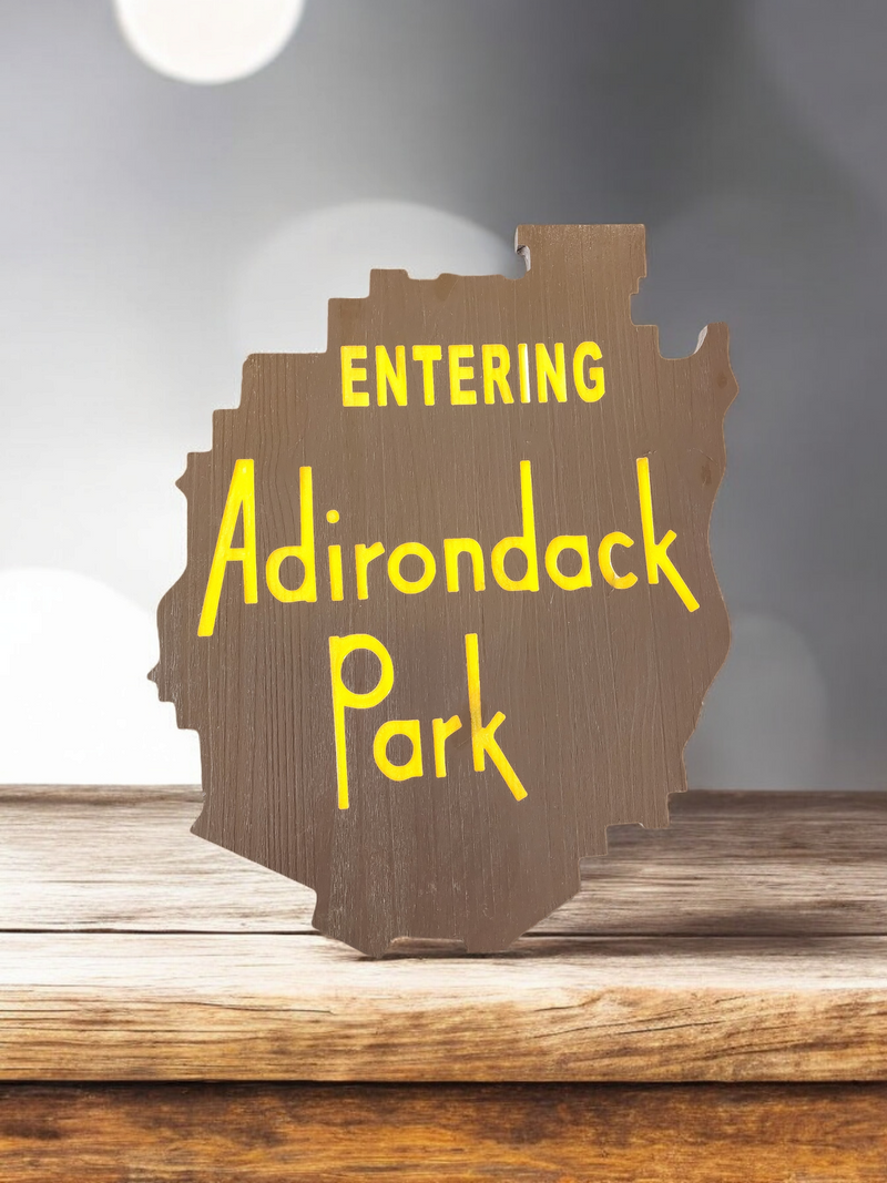 Entering Adirondack Park Sign