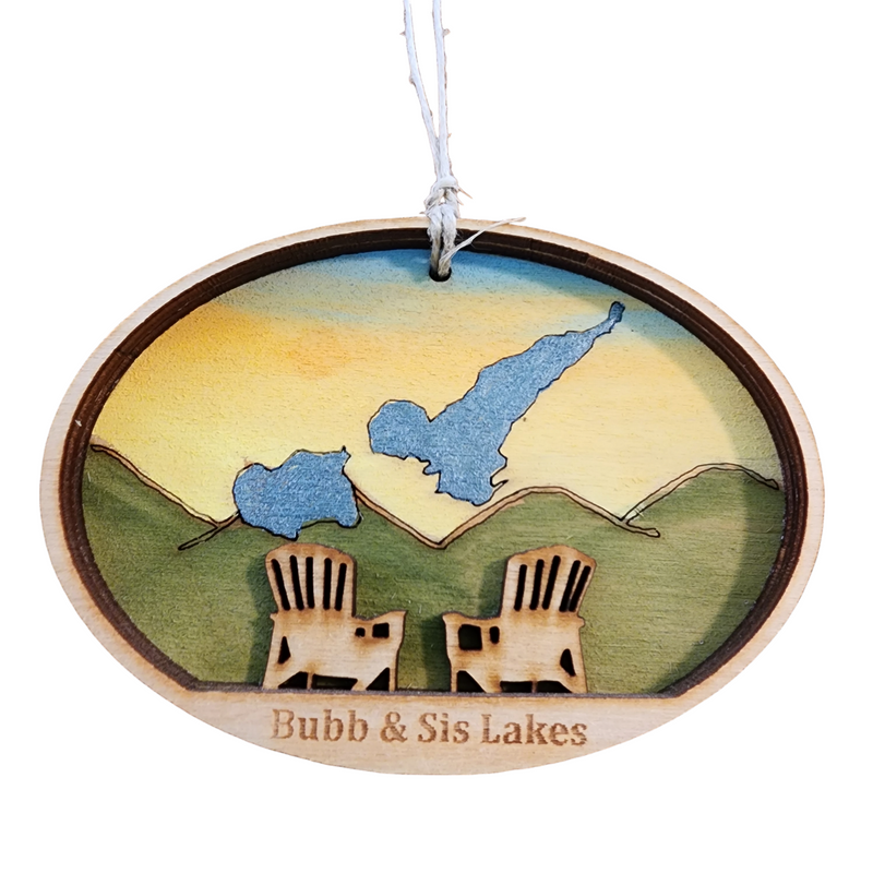 Bubb & Sis Lakes Ornament