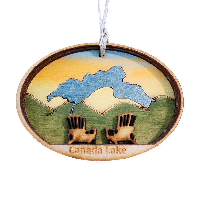 Canada Lake Ornament