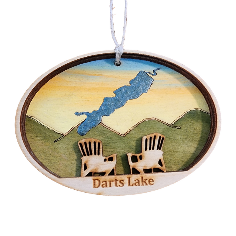 Darts Lake Ornament