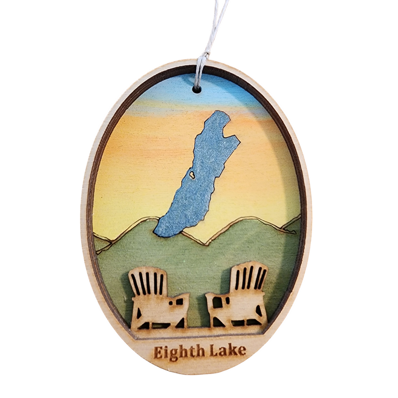 Eighth Lake Ornament