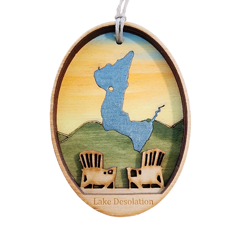 Lake Desolation Ornament