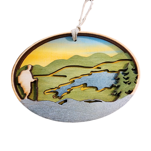 Hiker (summer) Ornament