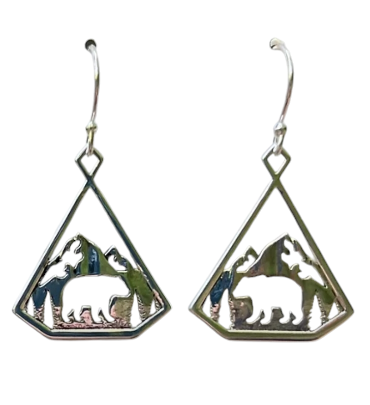 Earrings - Bear