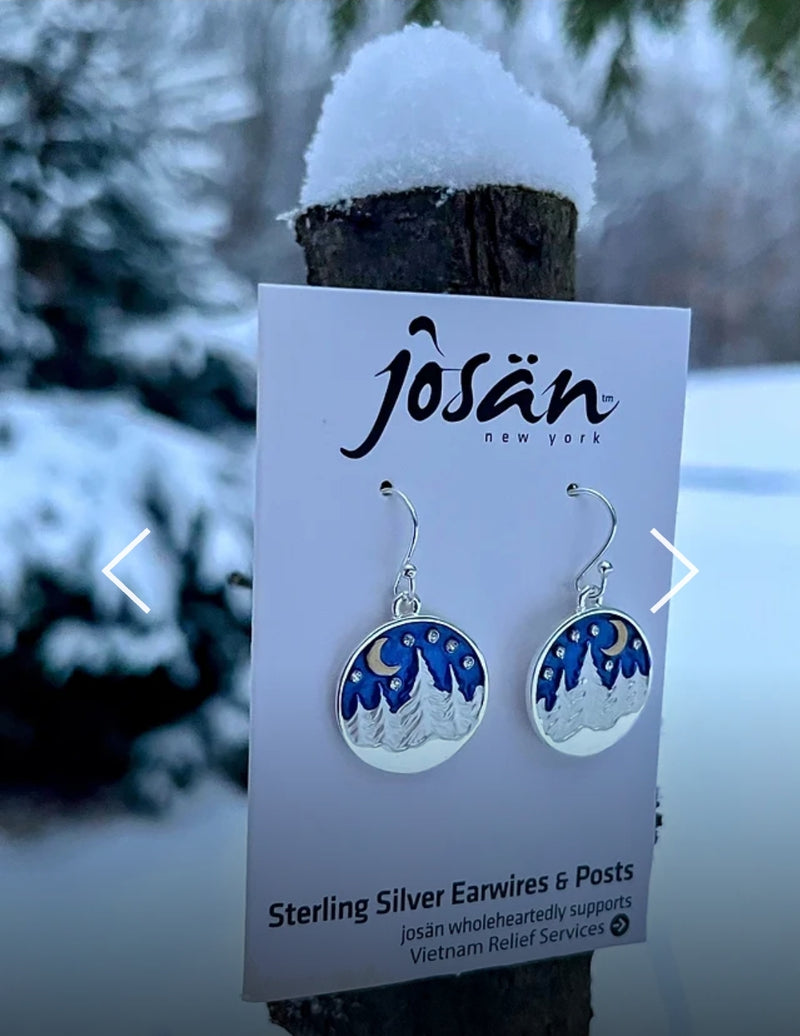 Earrings - Stary Night 2