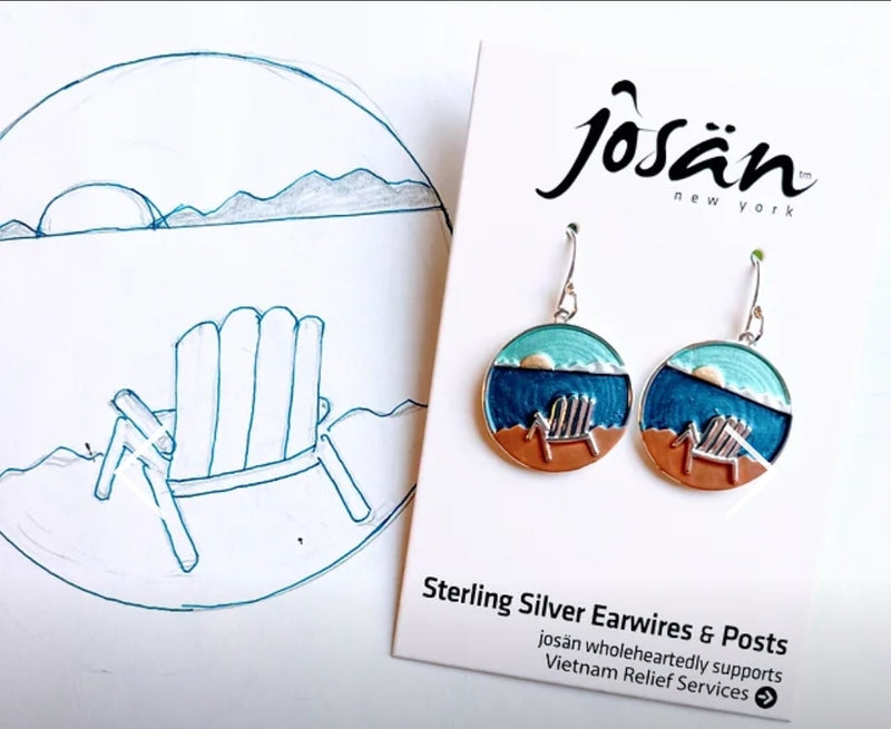 Earrings - Adirondack Chair