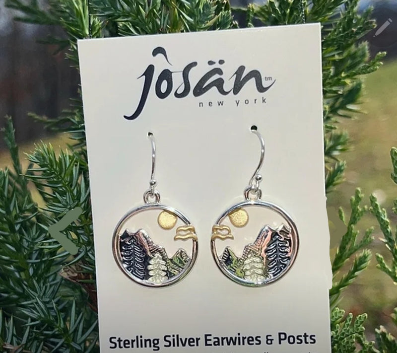 Earrings - Mountains 3