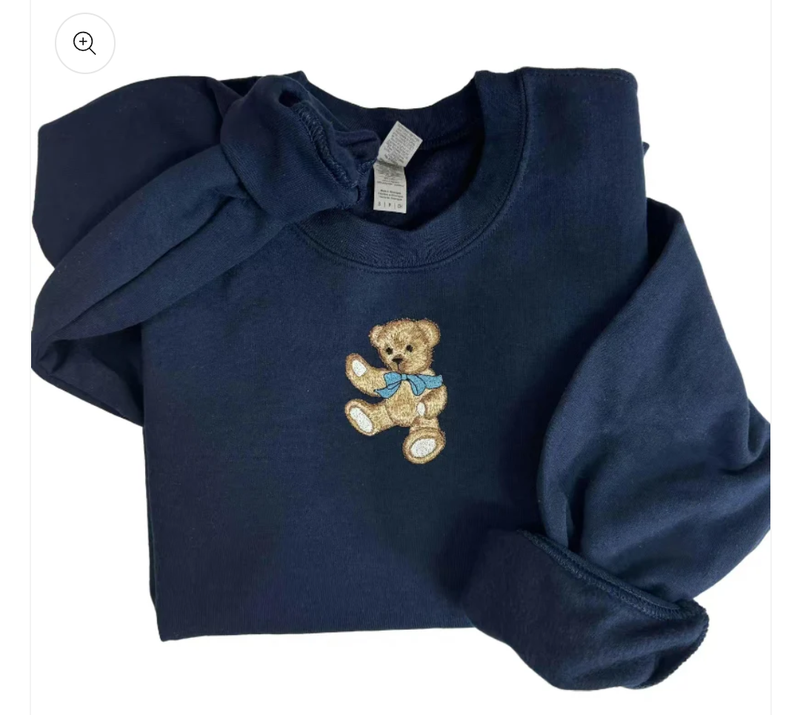 Teddy Bear Crew Sweatshirt