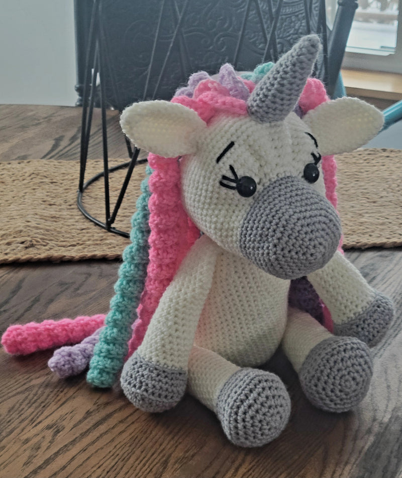 Crocheted Unicorn