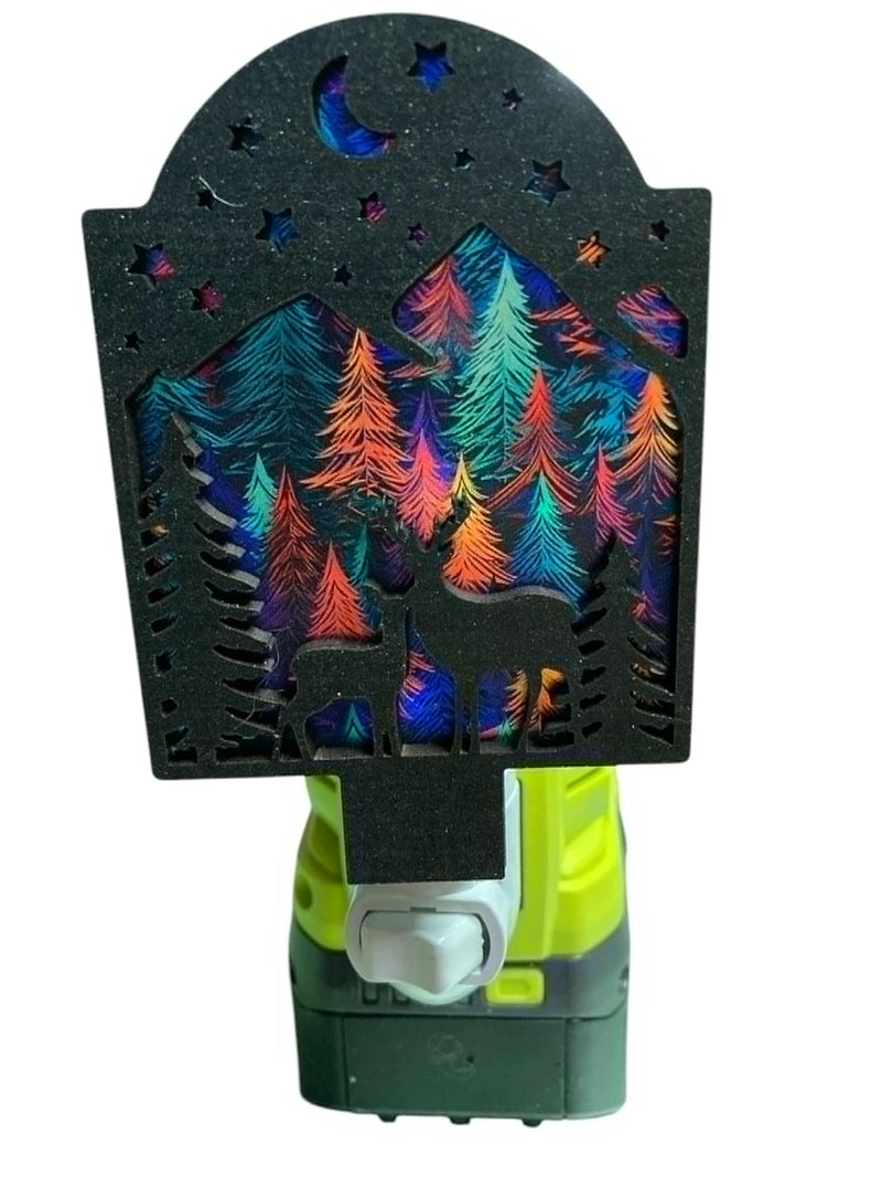 Adirondack Inspired Wall Plugin Night Lights