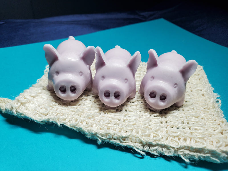 3 Little Pigs Shaped Soap