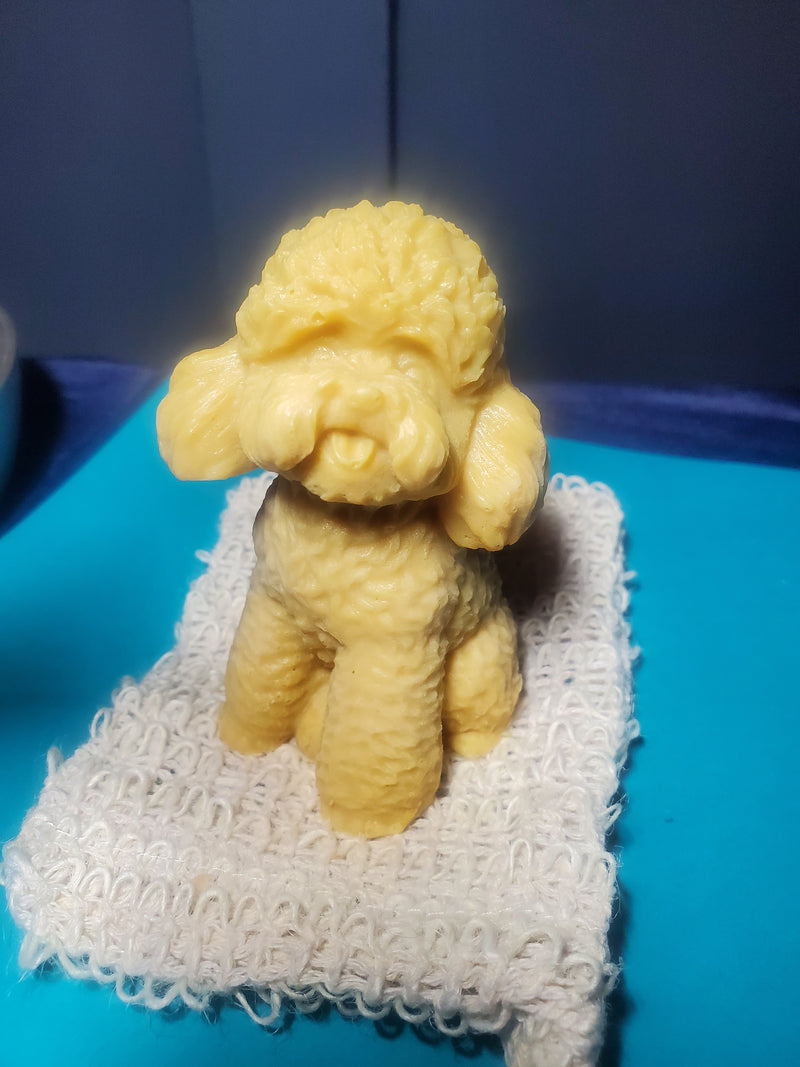 Poodle Shaped Soap