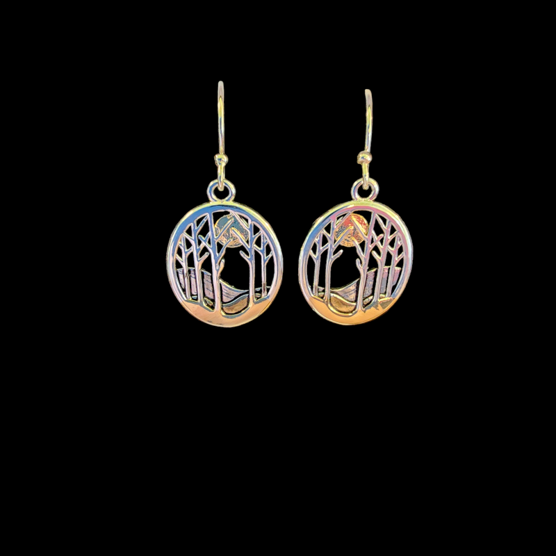 Earrings - Trees 2