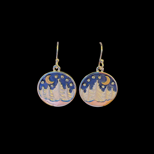 Earrings - Stary Night 2