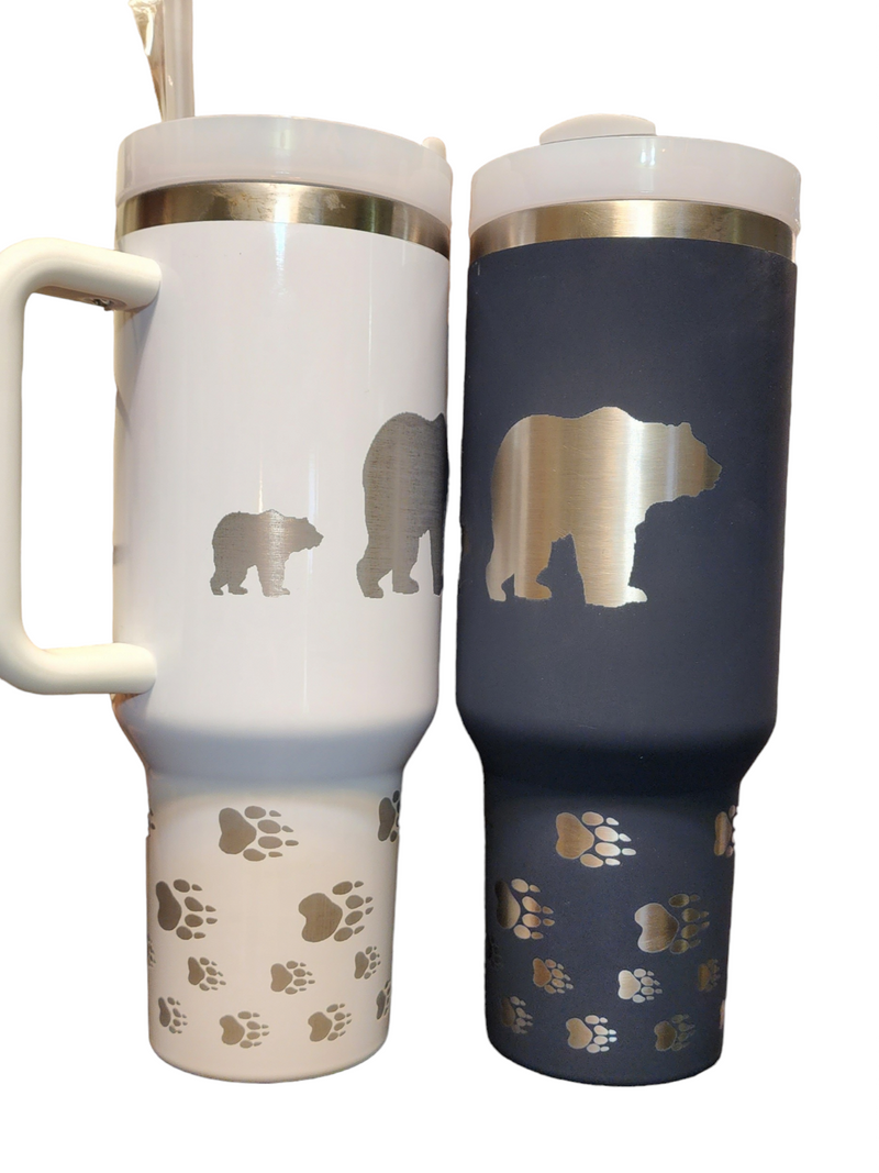 Mama/Papa Bear w/Baby Bear Tumbler