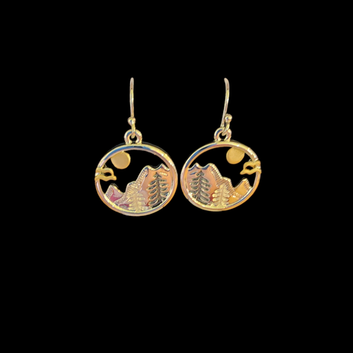 Earrings - Mountains 3