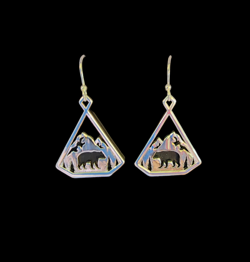 Earrings - Bear