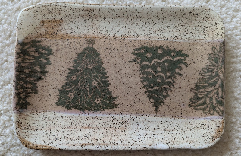 Snowy Trees Tray