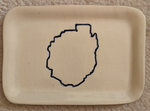 Adirondack Tray - Blue Line