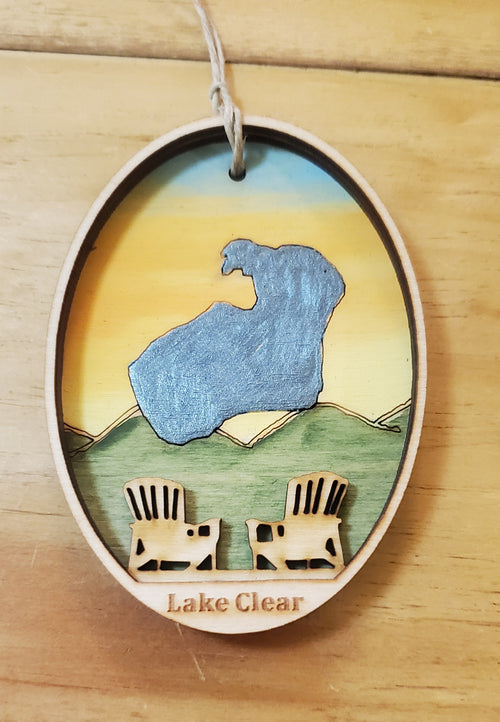 Lake Clear Ornament