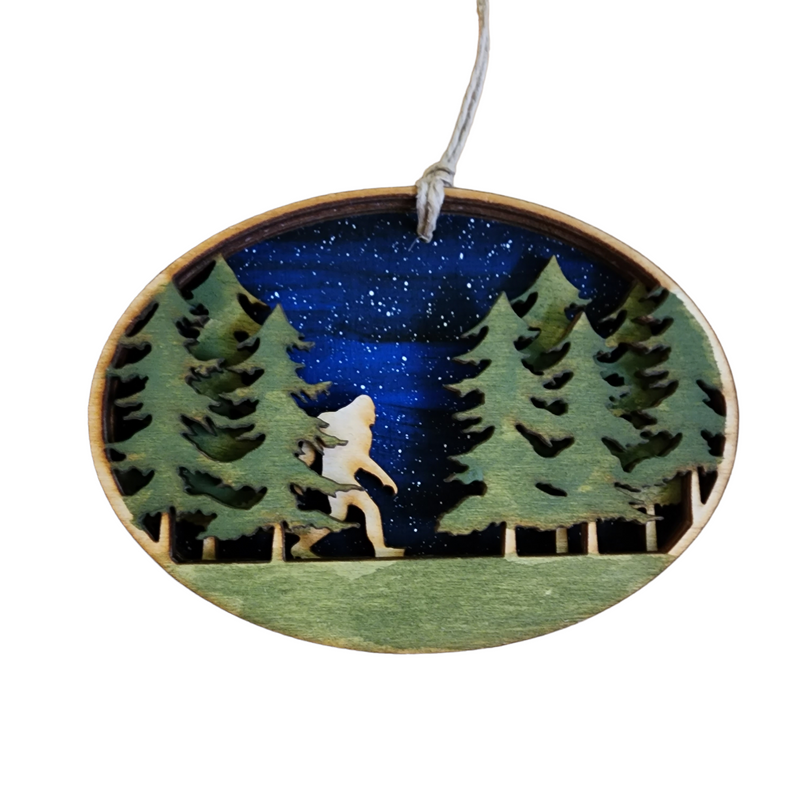 Sasquatch/Big Foot Ornament